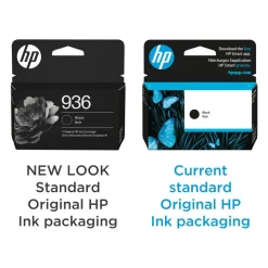 HP 936 Black Original Ink Cartridge, 4S6V2LN