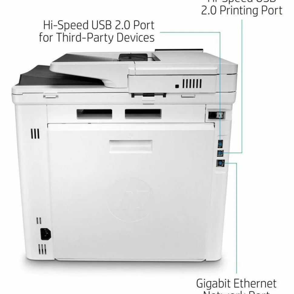 HP LaserJet Enterprise Color MFP M480f, Copy/Fax/Print/Scan