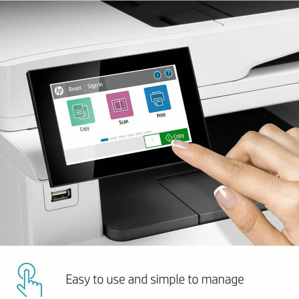 HP LaserJet Enterprise Color MFP M480f, Copy/Fax/Print/Scan