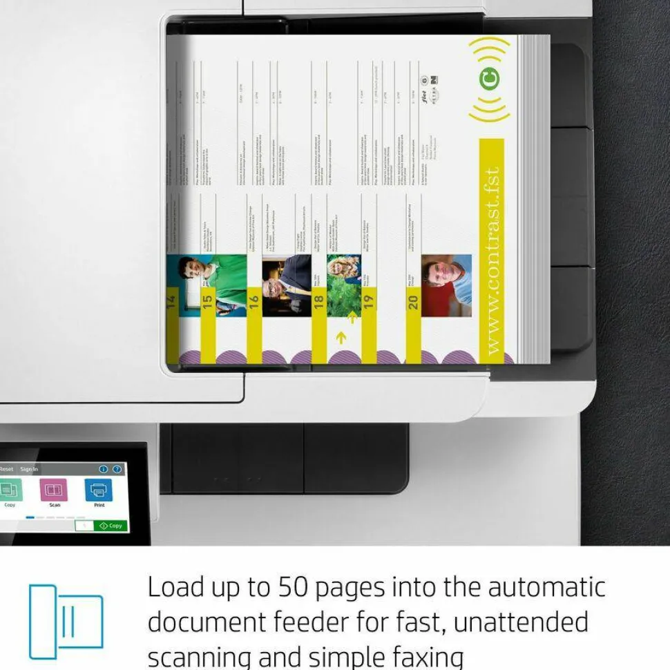 HP LaserJet Enterprise Color MFP M480f, Copy/Fax/Print/Scan