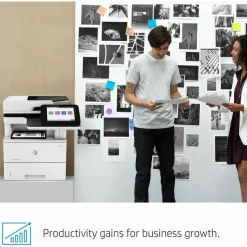 HP LaserJet Enterprise MFP M528dn Multifunction Laser Printer, Copy/Print/Scan