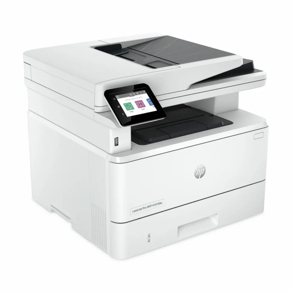 HP LaserJet Pro MFP 4101fdn Multifunction Laser Printer, Copy/Fax/Print/Scan