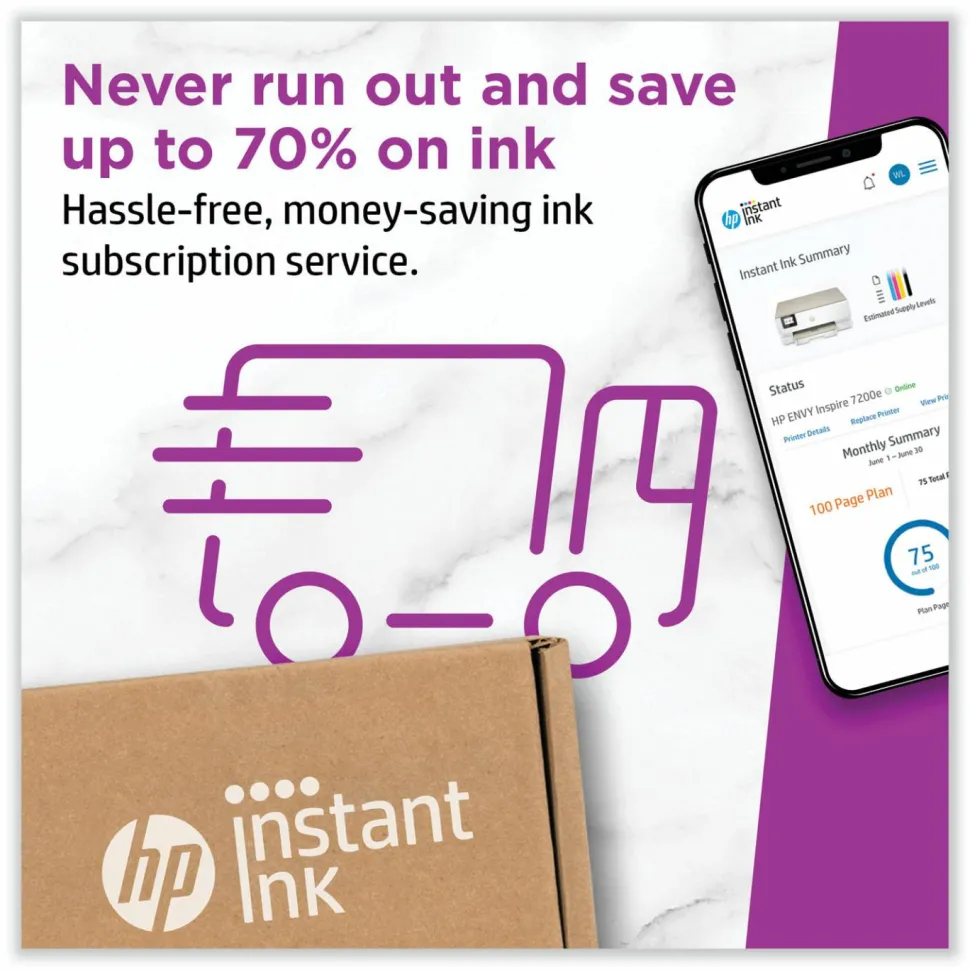 HP 727 Matte Black High-Yield Ink Cartridge, C1Q12A