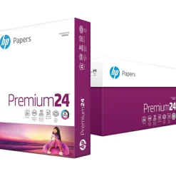 HP Premium24 Laser Paper, 1 Ream, Smooth, White, Letter Size (8 1/2