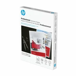 HP Professional Business Paper, 52 lb Bond Weight, 8.5 x 11, Glossy White, 150/Pack