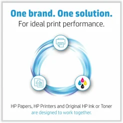 HP Professional Trifold Business Paper, 48 lb Bond Weight, 8.5 x 11, Glossy White, 150/Pack