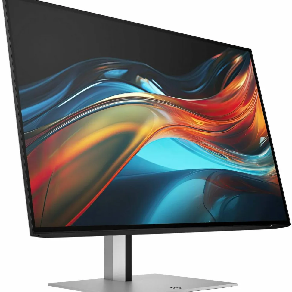 HP 724pu 24" Class WUXGA LCD Monitor - 16:10 - Black