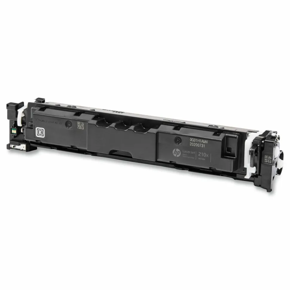 HP 210X Black High Yield Toner Cartridge, W2100X
