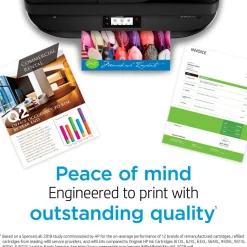 HP 67XL Black/67 Tri-Color High-Yield Ink Cartridges, Pack Of 2, 3YP30AN