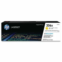 HP 206X, (W2112X) High-Yield Yellow Original LaserJet Toner Cartridge
