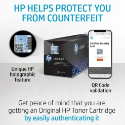 HP 201X Yellow High Yield Toner Cartridge, CF402X