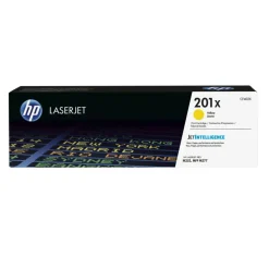 HP 201X Yellow High Yield Toner Cartridge, CF402X