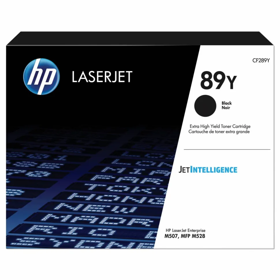 HP 89Y, (CF289Y) Extra High-Yield Black Original LaserJet Toner Cartridge
