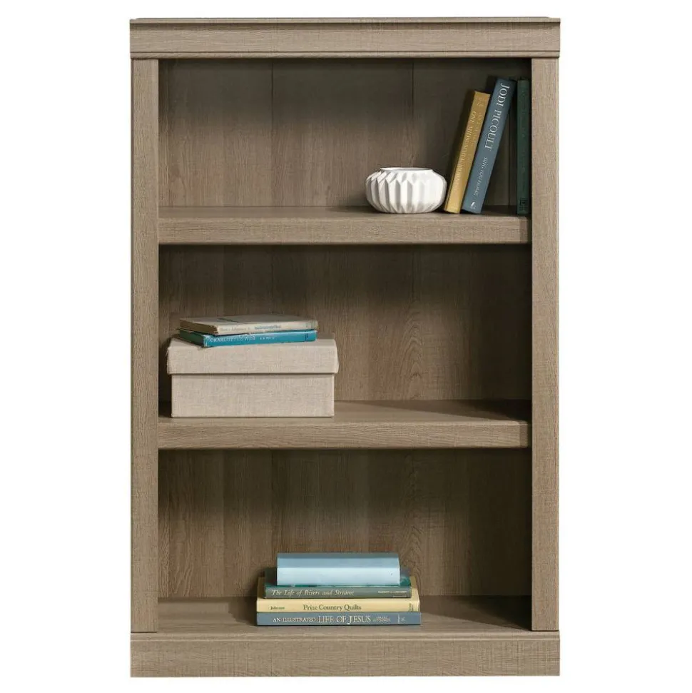 45"H 3-Shelf Bookcase, Spring Oak
