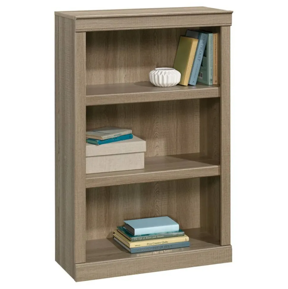 45"H 3-Shelf Bookcase, Spring Oak