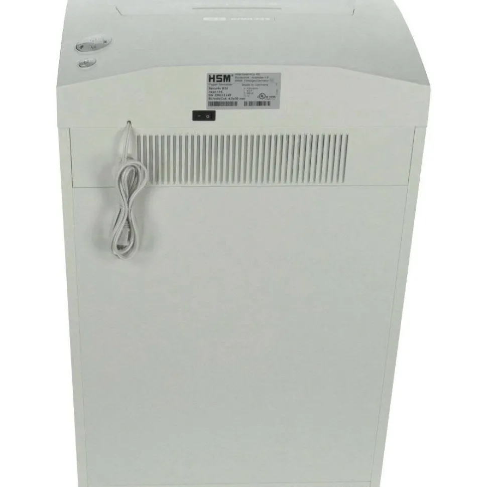 HSM SECURIO B32c L4 Micro Cut Shredder; Includes Oiler