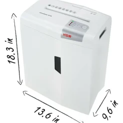 HSM Shredstar 10 Sheet Cross-Cut Shredder, X10