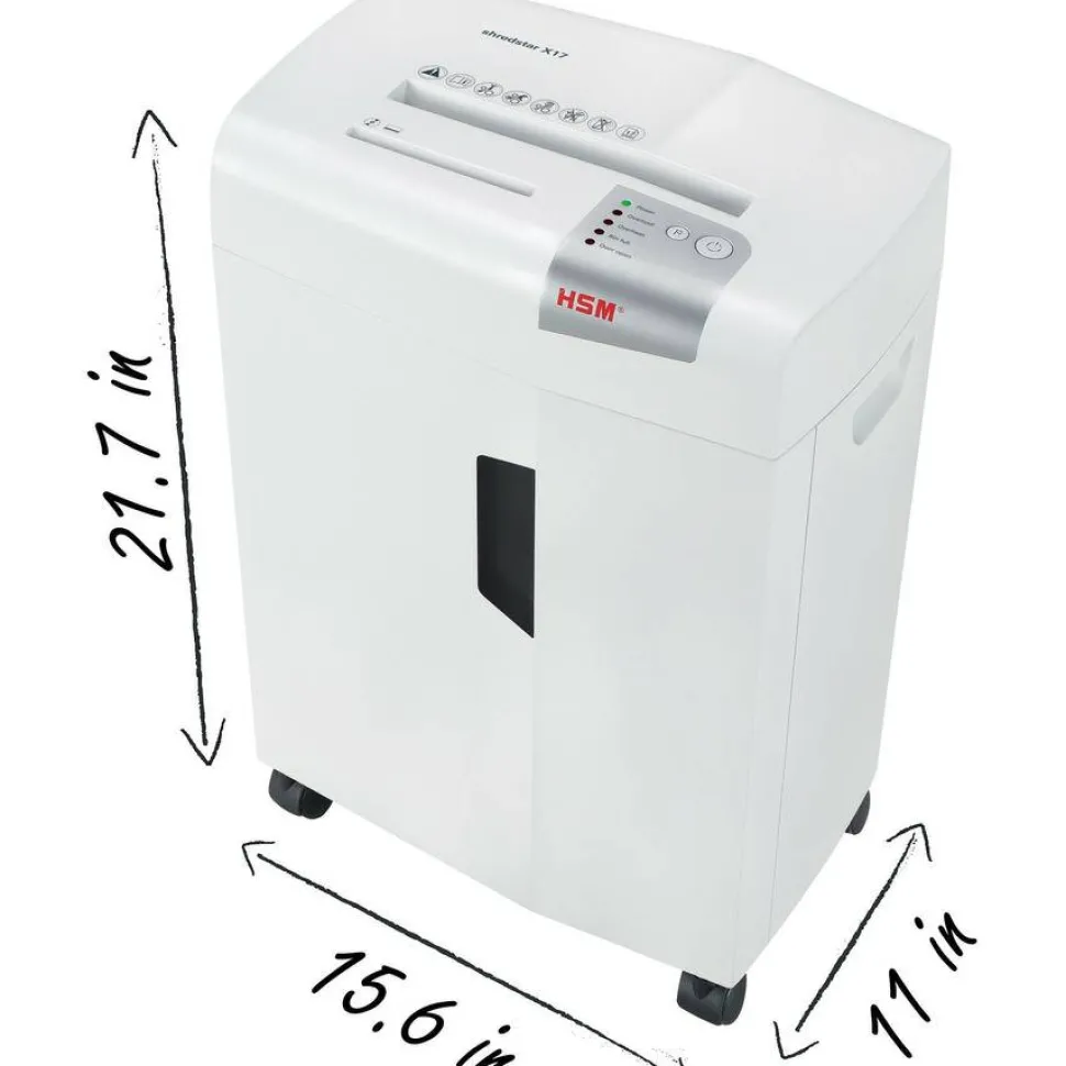 HSM shredstar X17 Cross Cut Shredder