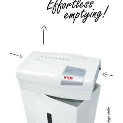 HSM shredstar X5 5 Sheet Cross-Cut Shredder, HSM1043W