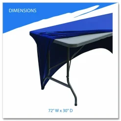 Iceberg Stretch Fabric Table Cover, 72