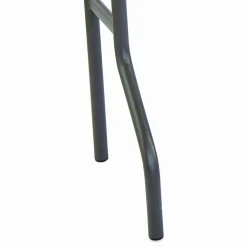 Iceberg Resin Folding Table, 60"W x 18"D, Platinum/Black