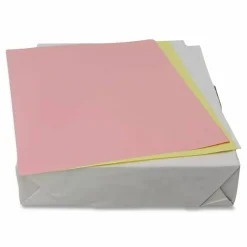 Iconex Digital Carbonless Paper, 3-Part, 8.5 x 11, White/Canary/Pink, 1, 670/Carton