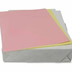 Iconex Digital Carbonless Paper, 3-Part, 8.5 x 11, White/Canary/Pink, 1, 670/Carton
