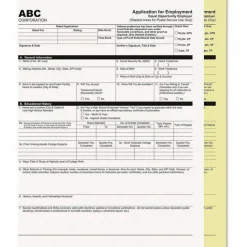 Iconex Digital Carbonless Paper, 2-Part, 8.5 x 11, White/Canary, 2, 500/Carton