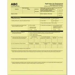 Iconex Digital Carbonless Paper, 3-Part, 8.5 x 11, White/Canary/Pink, 835/Carton