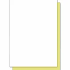 Iconex Digital Carbonless Paper, 2-Part, 8.5 x 11, White/Canary, 1, 250/Carton