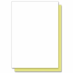 Iconex Digital Carbonless Paper, 2-Part, 8.5 x 11, White/Canary, 1, 250/Carton