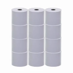 ICONEX 2-1/4"x150' Blended Bond Paper Roll - 2 1/4" x 150 ft - White - 12 / Pack