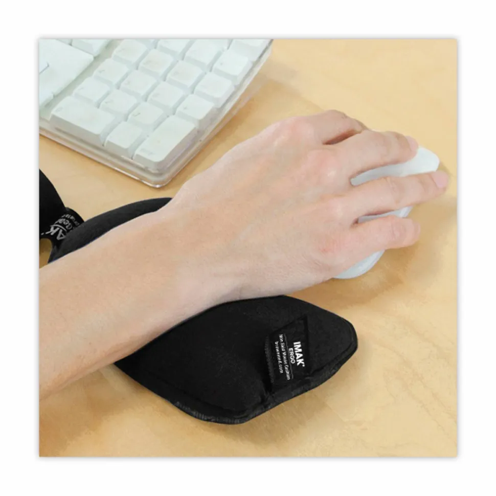 IMAK ergoBeads Mouse Support, 5.75", Black