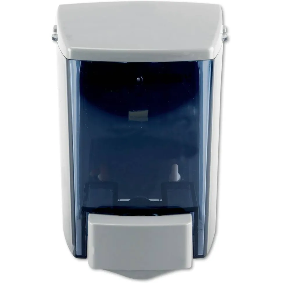 Impact Encore Bulk Foam Soap Dispenser, 30 oz, 4.5 x 4 x 6.25, Gray/Clear