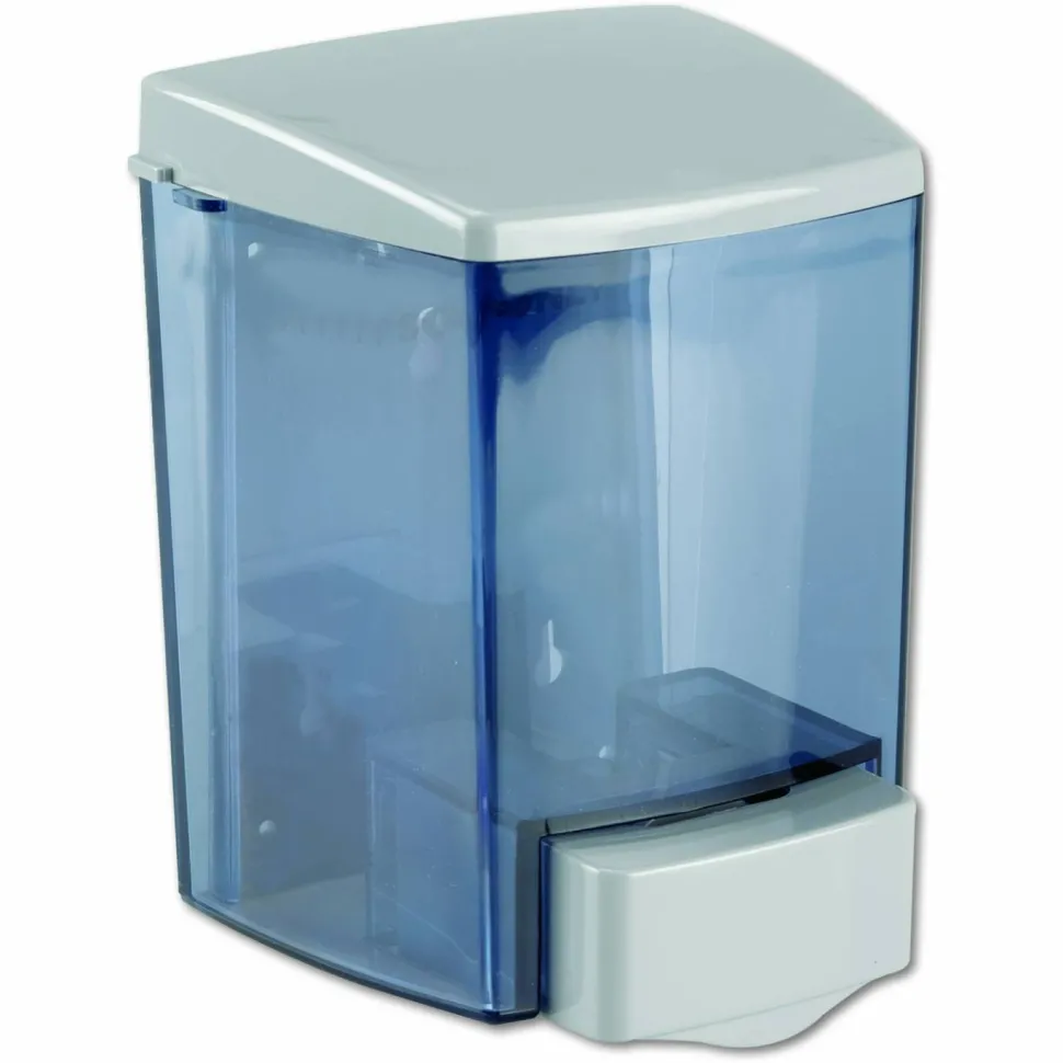 Impact Encore Bulk Foam Soap Dispenser, 30 oz, 4.5 x 4 x 6.25, Gray/Clear