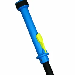 Impact Mopster 2.0 Microfiber Bucketless Mop, 16.25 x 3.25 Blue Microfiber Head, 57" Black Aluminum Handle