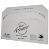 Impact Rest Assured Toilet Seat Covers, 100% Recycled, White, 20 packs of 250 Covers