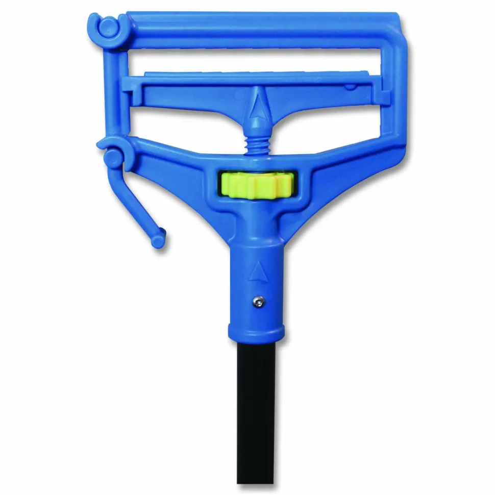 Impact Speed Change Mop Handle, 61.25", Blue/Black, 12/Carton