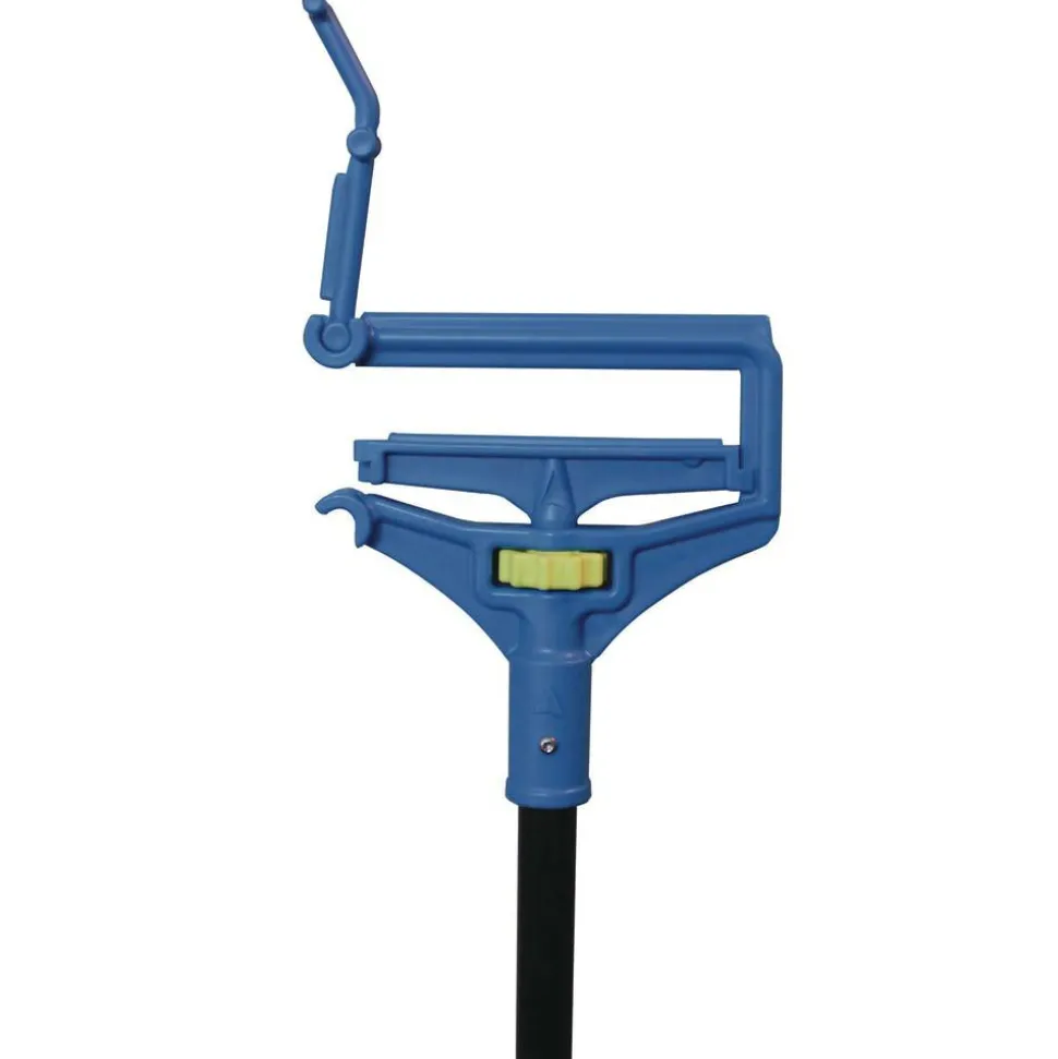Impact Speed Change Mop Handle, 61.25", Blue/Black, 12/Carton