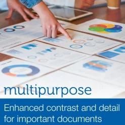 Inkjet Or Laser Paper, 1 Ream, White, Letter Size (8 1/2" x 11"), Ream Of 500 Sheets, 24 Lb, 98 Brightness