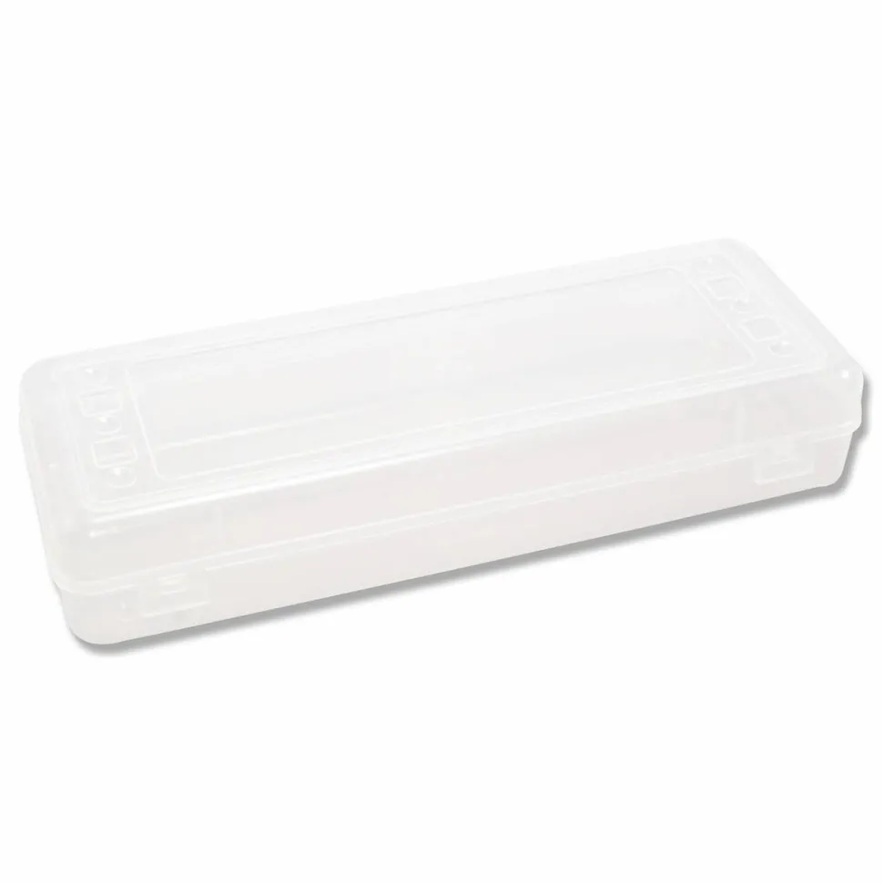 Innovative Storage Designs Stretch Art Box, 13.25" x 5" x 2.3", Clear