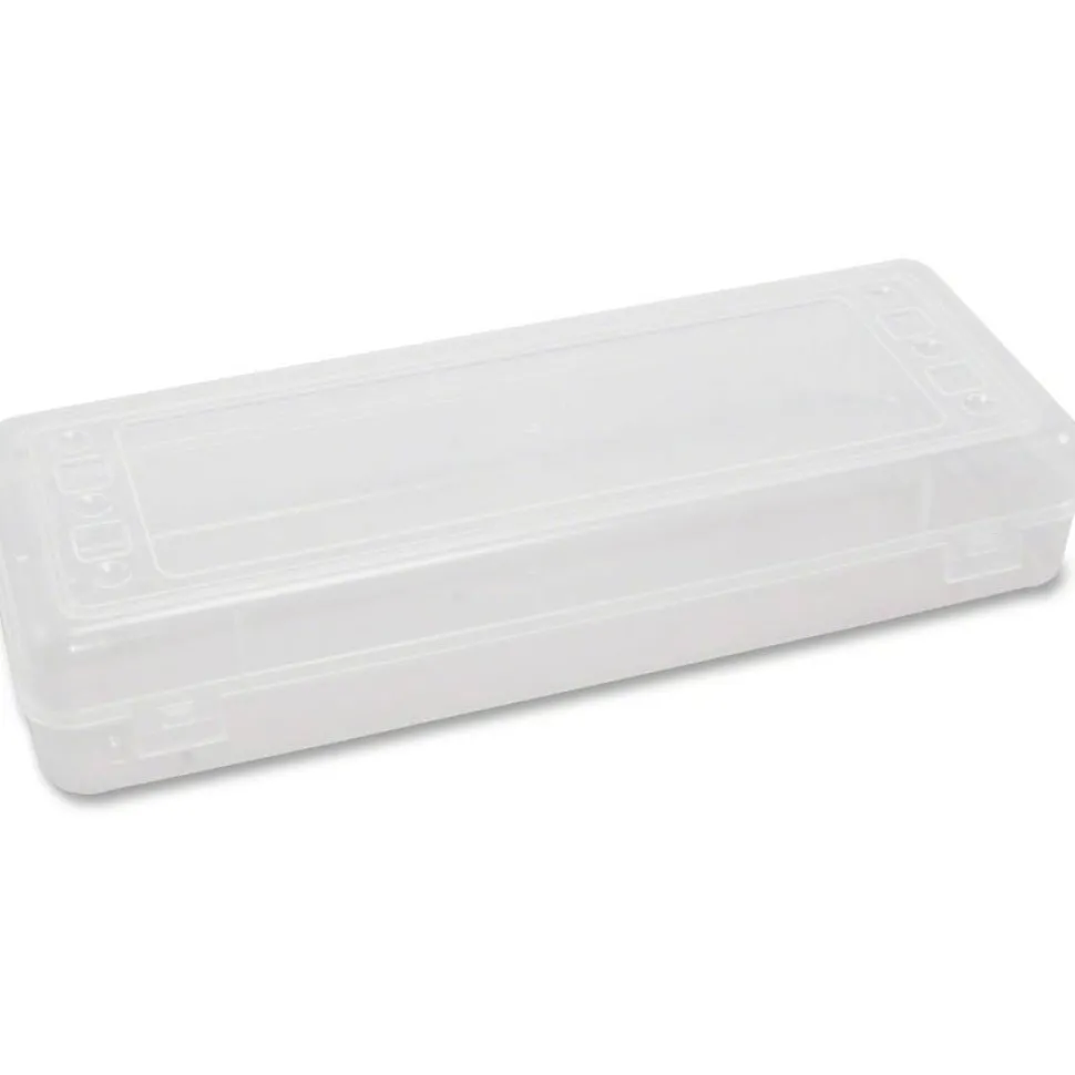 Innovative Storage Designs Stretch Art Box, 13.25" x 5" x 2.3", Clear