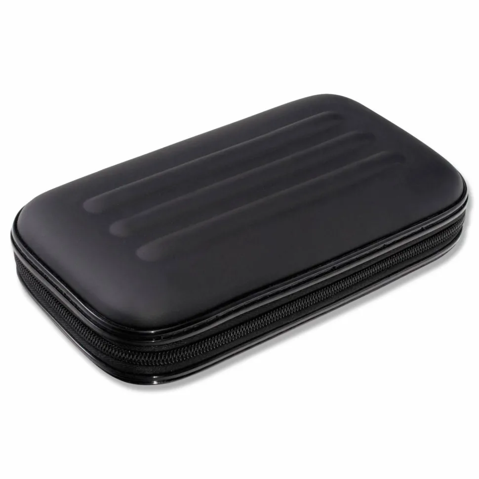 Innovative Storage Designs Large Soft-Sided Pencil Case, 8.75" x 5.25" x 2", Black