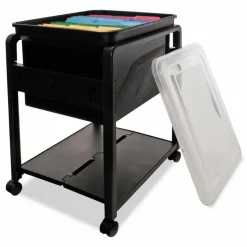 Innovative Storage SpaceMaker Fold 'N Roll Cart System, 21 3/4"H x 14 1/2"W x 18 1/2"D