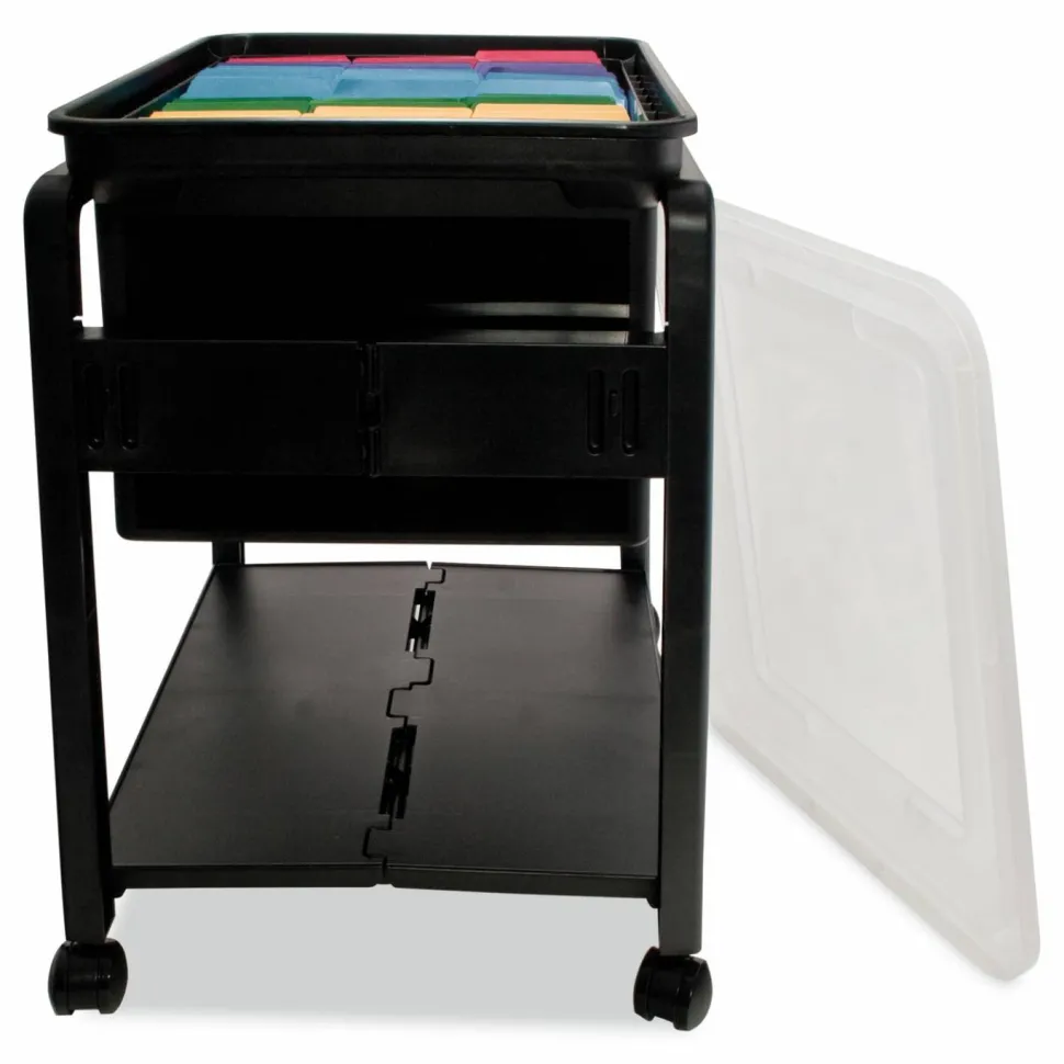 Innovative Storage SpaceMaker Fold 'N Roll Cart System, 21 3/4"H x 14 1/2"W x 18 1/2"D