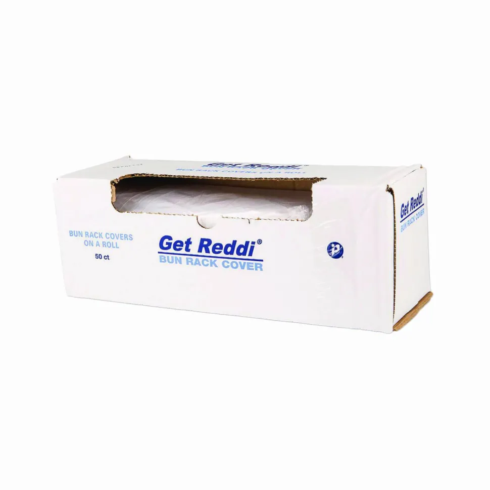 Inteplast Group Bun-Rack/Pan-Cover Film, 52 x 80, 50/Carton