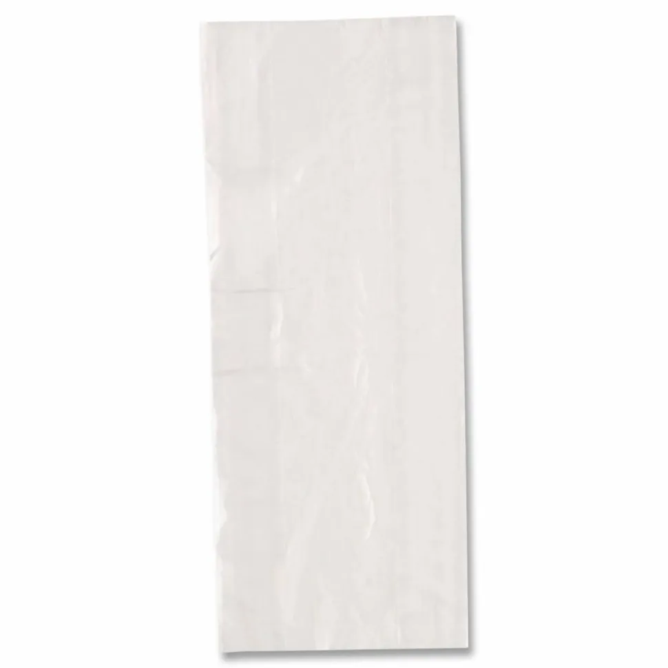 Inteplast Group Food Bags, 5.5 gal, 10" x 8" x 24", Clear, 500/Carton