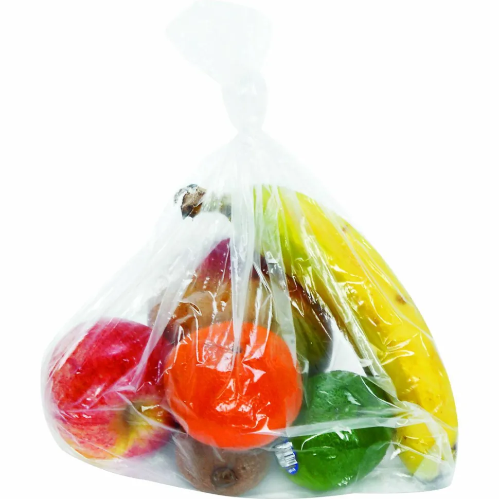 Inteplast Group Food Bags, 2-Gallon, 8" x 4" x 18", Clear, 1,000/Carton