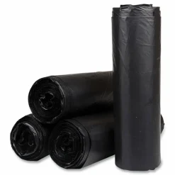 Inteplast Group High-Density Commercial Can Liners, 45 gal, 22 mic, 40