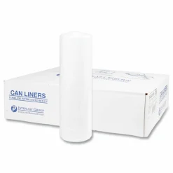 Inteplast Group High-Density Commercial Can Liners, 45 gal, 14 mic, 40